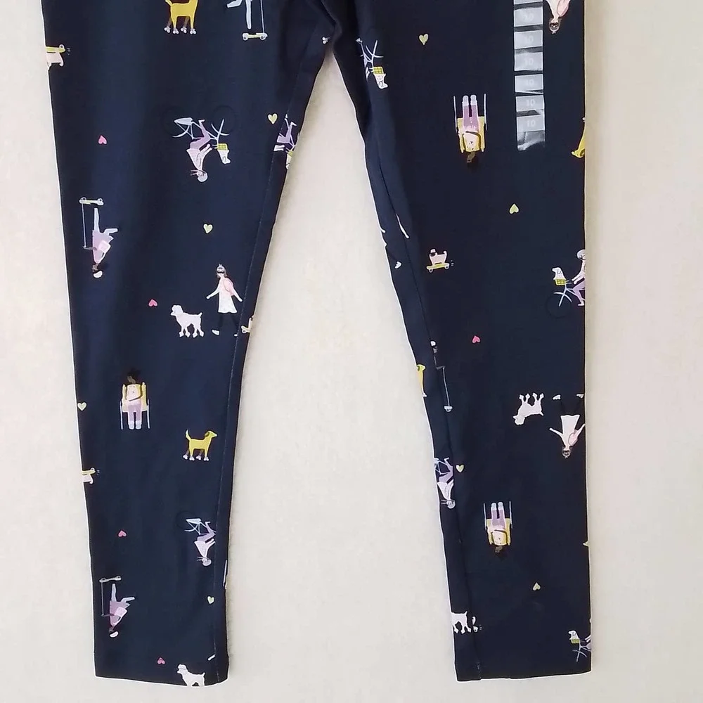 Carter's Cotton Blend‎ Leggings Size 10 Navy 